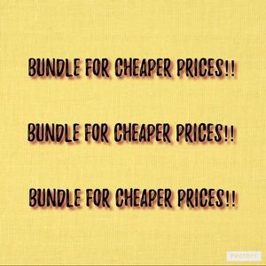 💥BUNDLE TO SAVE 20%💥
